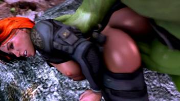 Black Widow And Hulk SFM (With Sound)